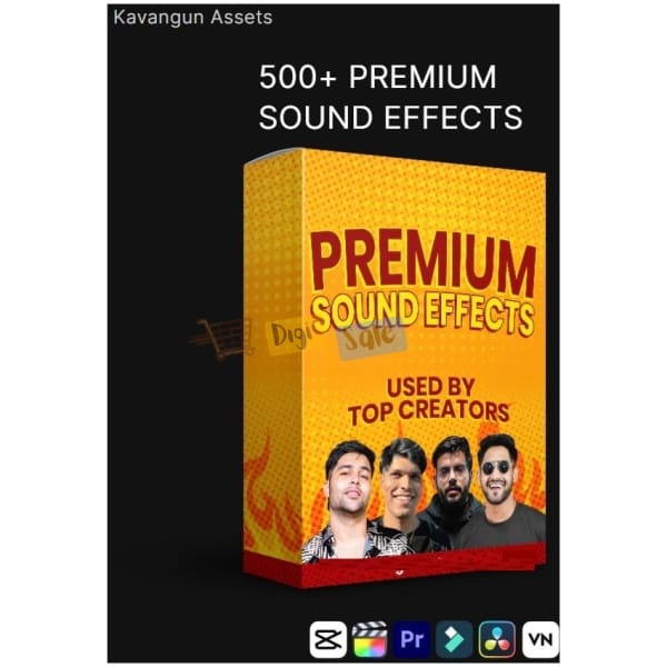 🔊 500+ Premium Sound Effects (2025) – The Ultimate SFX Pack! 🎧