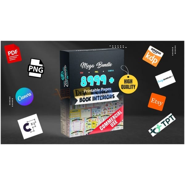 8,999 Printable Pages! Fun Kids' Activities,